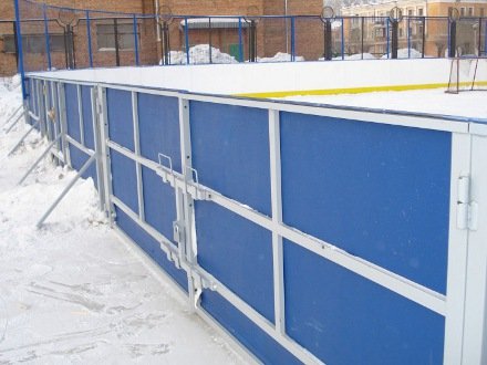 Установка, монтаж хоккейной коробки Электрогорск